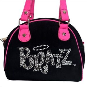 Bratz x Dollskill Rhinestone Y2K Logo Bowler Bag